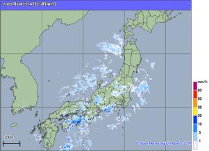 雨雲の動き（高解像度降水ナウキャスト）- 気象庁 by くるみさん