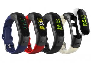 高性能フィットネストラッカーEarBand（イヤーバンド）V08S/J by くるみさん