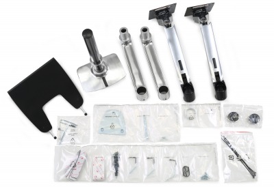 エルゴトロン LXデュアル スタッキングアーム（アルミニウム） by くるみさん