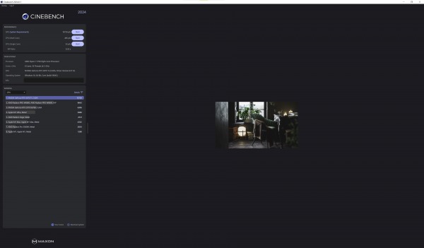 Cinebench by くるみさん